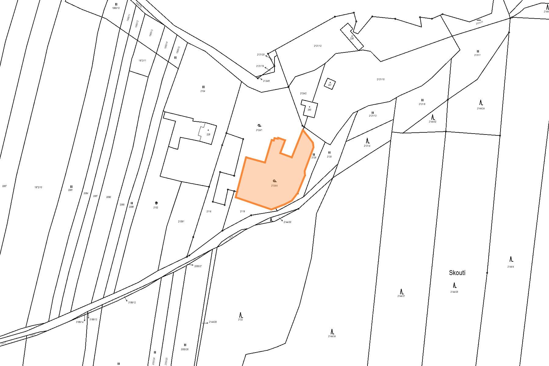 plot for sale, 2,304 m², Olešnice, Jihočeský Region plot for sale, 2,304 m², Olešnice, Jihočeský Region