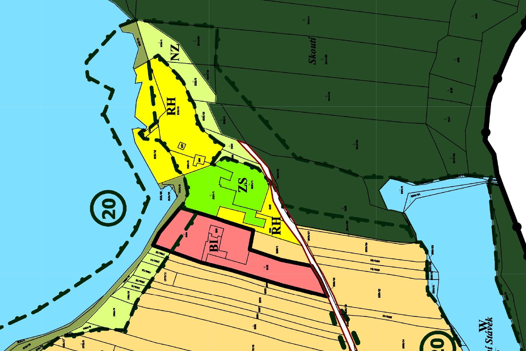 plot for sale, 2,304 m², Olešnice, Jihočeský Region plot for sale, 2,304 m², Olešnice, Jihočeský Region