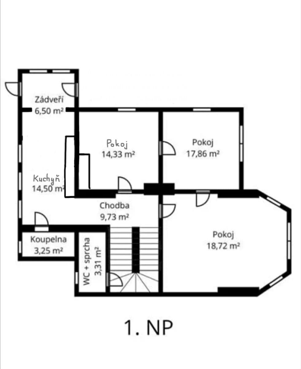 3 bedroom flat to rent, 123 m², Na Vysočanských vinicích, Prague, Prague 3 bedroom flat to rent, 123 m², Na Vysočanských vinicích, Prague, Prague