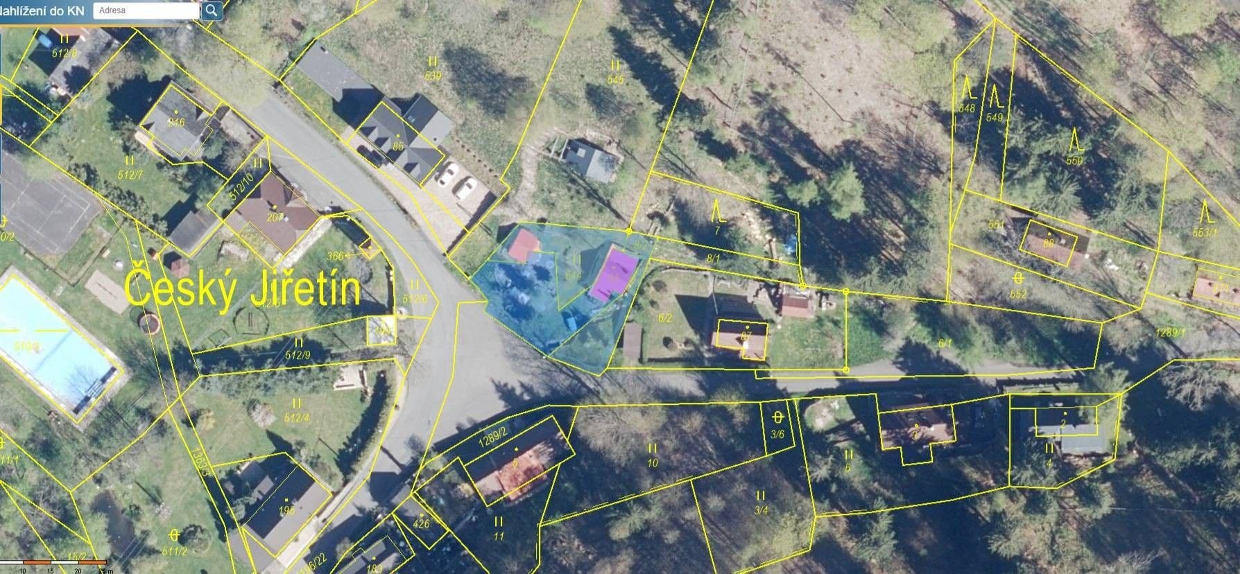 recreational property for sale, 577 m², Český Jiřetín, Ústecký Region recreational property for sale, 577 m², Český Jiřetín, Ústecký Region