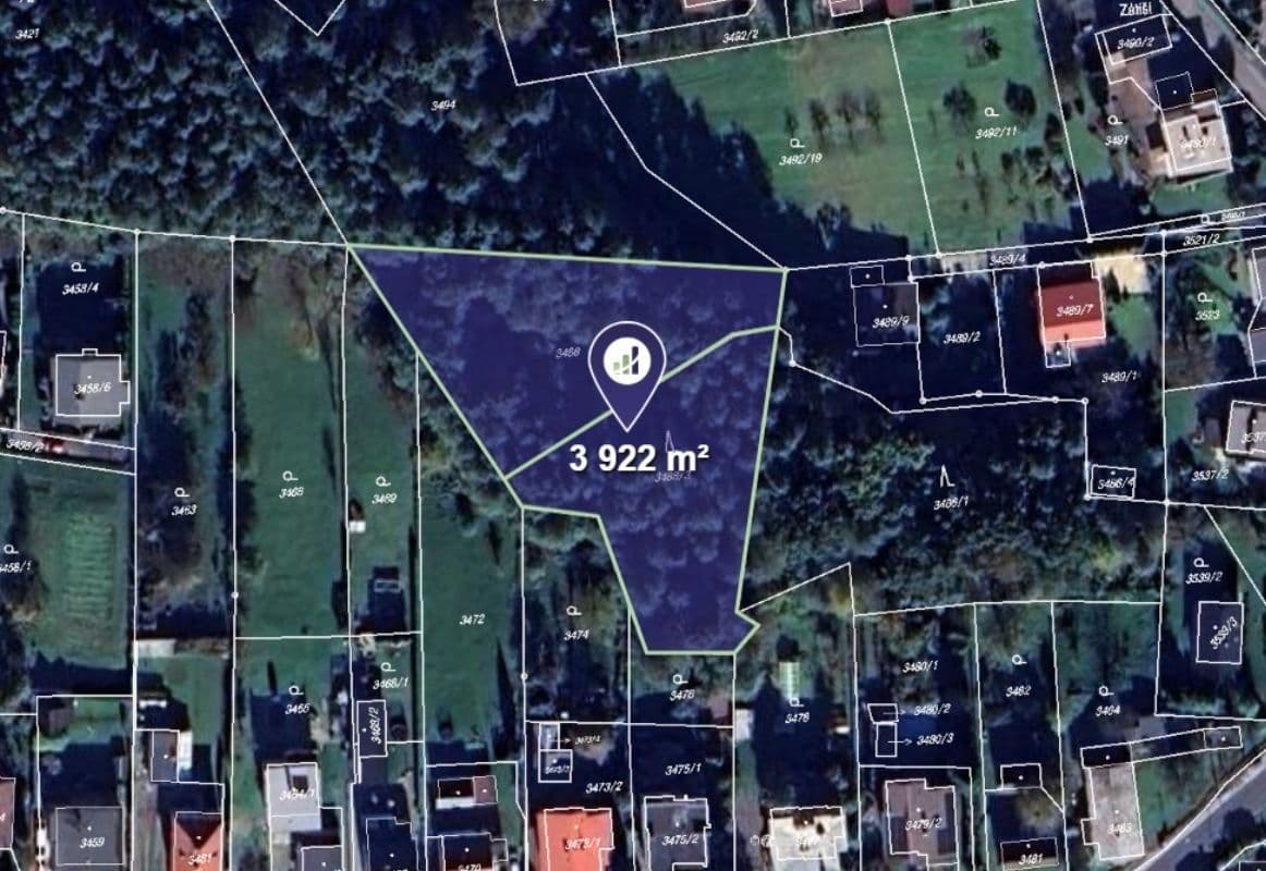 plot for sale, 3,922 m², Orlová, Moravskoslezský Region plot for sale, 3,922 m², Orlová, Moravskoslezský Region