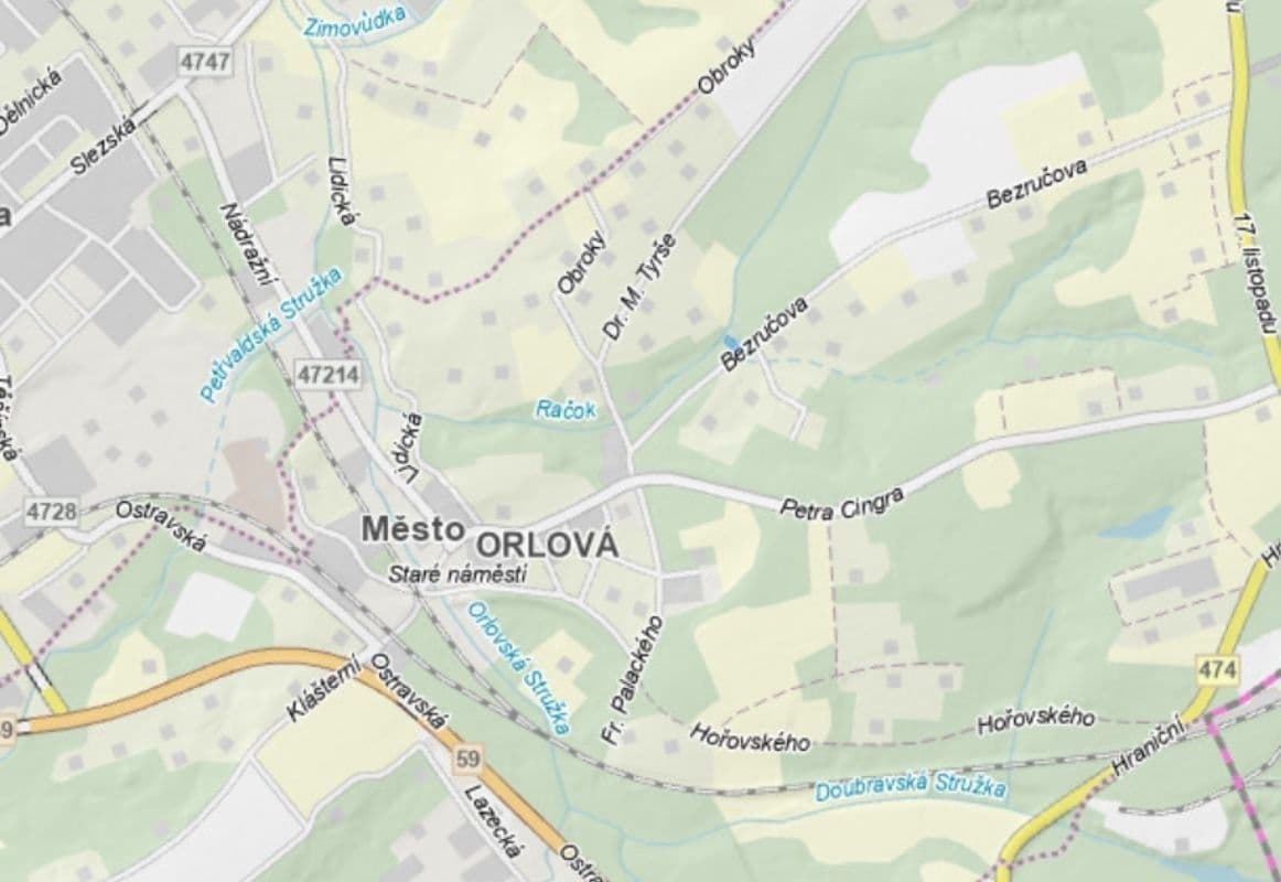 plot for sale, 430 m², Orlová, Moravskoslezský Region plot for sale, 430 m², Orlová, Moravskoslezský Region