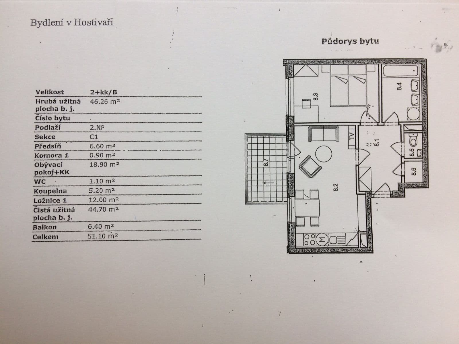 1 bedroom with open-plan kitchen flat to rent, 45 m², Rychtáře Petříka, Prague, Prague 1 bedroom with open-plan kitchen flat to rent, 45 m², Rychtáře Petříka, Prague, Prague