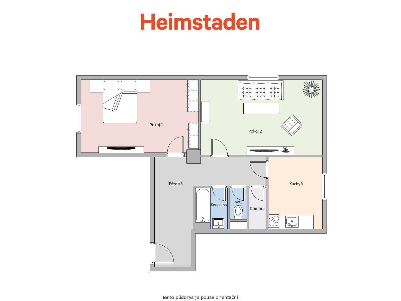 2 bedroom flat to rent, 55 m², Dvořákova, Karviná, Moravskoslezský Region 2 bedroom flat to rent, 55 m², Dvořákova, Karviná, Moravskoslezský Region