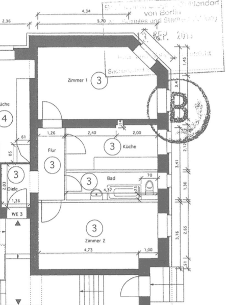 2 bedroom flat for sale, 58 m², Külzer Straße 2, Berlin, Berlin 2 bedroom flat for sale, 58 m², Külzer Straße 2, Berlin, Berlin