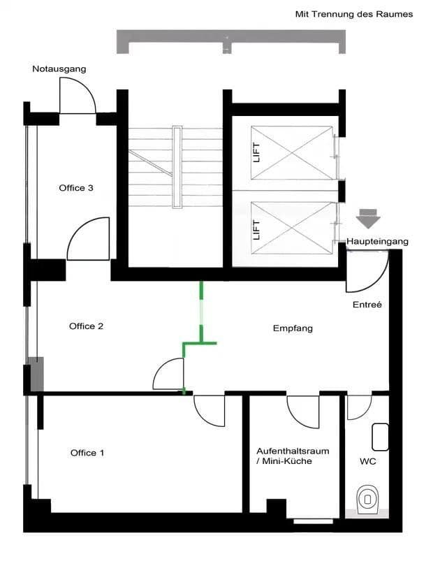 office to rent, 70 m², Königsallee 30, Düsseldorf, North Rhine-Westphalia office to rent, 70 m², Königsallee 30, Düsseldorf, North Rhine-Westphalia