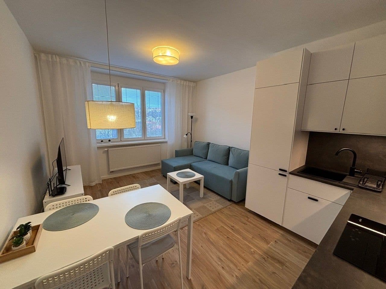 1 bedroom with open-plan kitchen flat to rent, 45 m², Boleslavova, Prague, Prague 1 bedroom with open-plan kitchen flat to rent, 45 m², Boleslavova, Prague, Prague