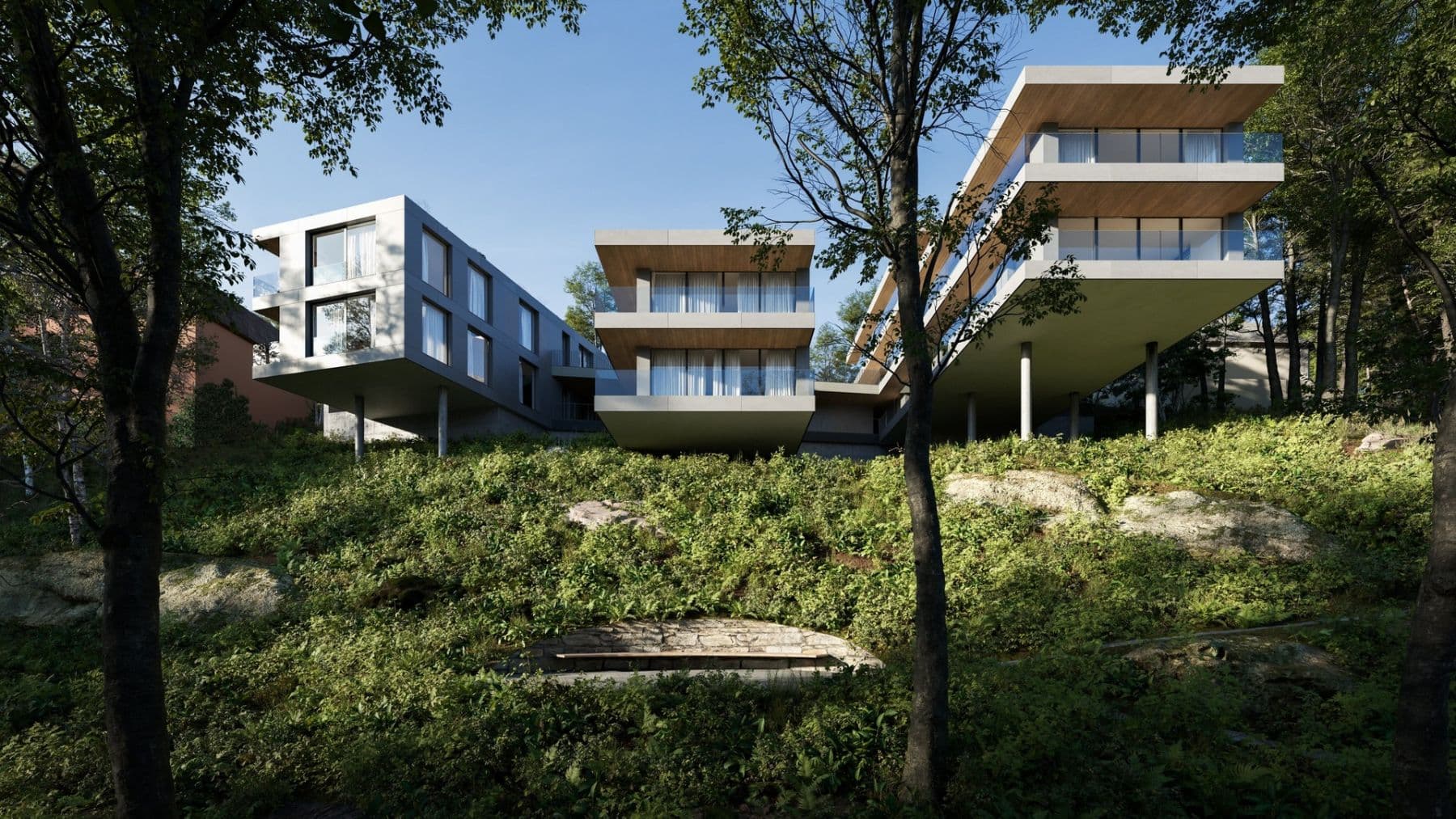 2 bedroom with open-plan kitchen flat for sale, 89 m², Lázeňský vrch, Doksy, Liberecký Region 2 bedroom with open-plan kitchen flat for sale, 89 m², Lázeňský vrch, Doksy, Liberecký Region