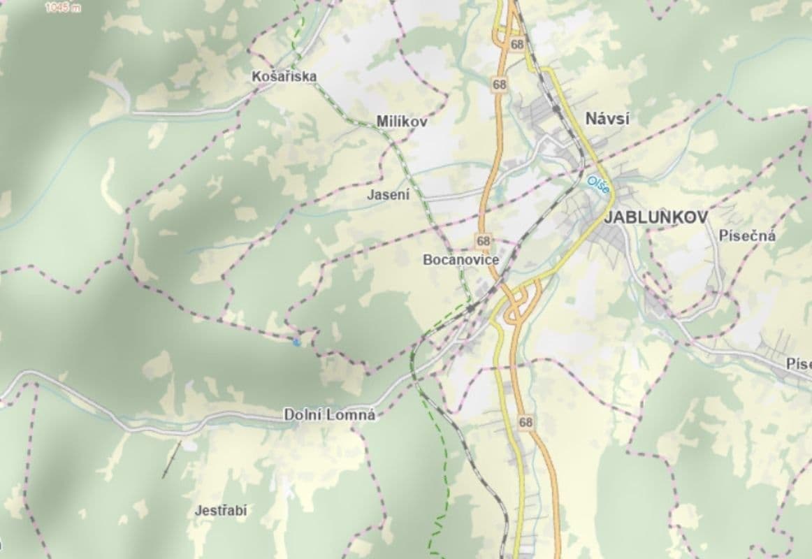 plot for sale, 3,983 m², Dolní Lomná, Moravskoslezský Region plot for sale, 3,983 m², Dolní Lomná, Moravskoslezský Region
