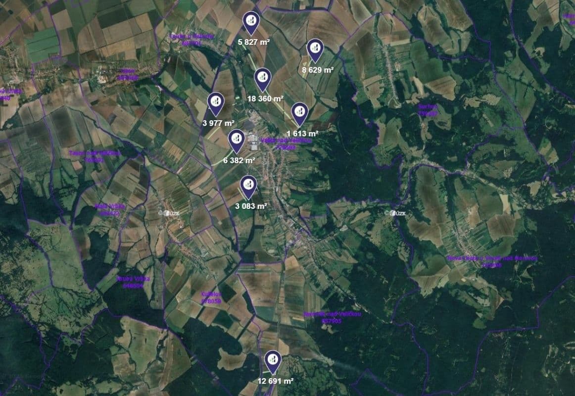 plot for sale, 60,562 m², Javorník, Jihomoravský Region plot for sale, 60,562 m², Javorník, Jihomoravský Region