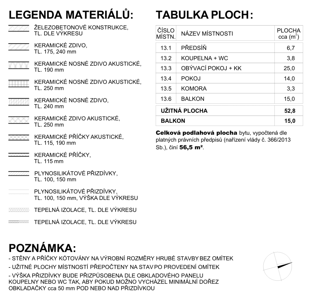 1 bedroom with open-plan kitchen flat for sale, 53 m², Toufarova, Prague, Prague 1 bedroom with open-plan kitchen flat for sale, 53 m², Toufarova, Prague, Prague