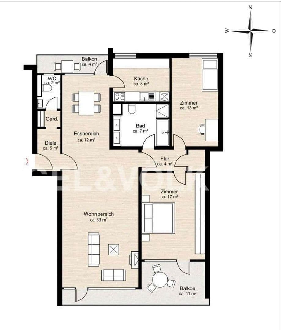 2 bedroom with open-plan kitchen flat to rent, 110 m², Köln, North Rhine-Westphalia 2 bedroom with open-plan kitchen flat to rent, 110 m², Köln, North Rhine-Westphalia