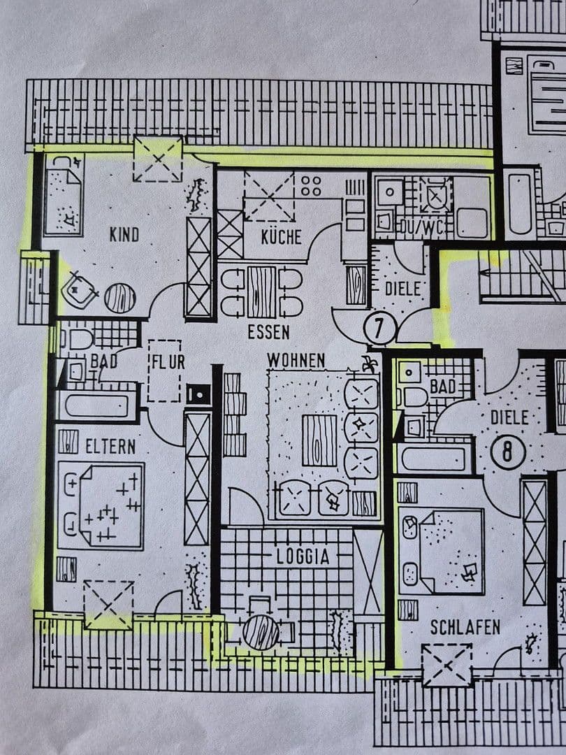 3 bedroom flat to rent, 74 m², Pforzheim, Baden-Württemberg 3 bedroom flat to rent, 74 m², Pforzheim, Baden-Württemberg