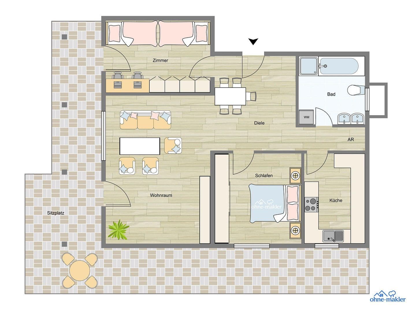 2 bedroom with open-plan kitchen flat for sale, 85 m², Doktor-Hermann-Bizer-Straße 30, Albstadt, Baden-Württemberg 2 bedroom with open-plan kitchen flat for sale, 85 m², Doktor-Hermann-Bizer-Straße 30, Albstadt, Baden-Württemberg