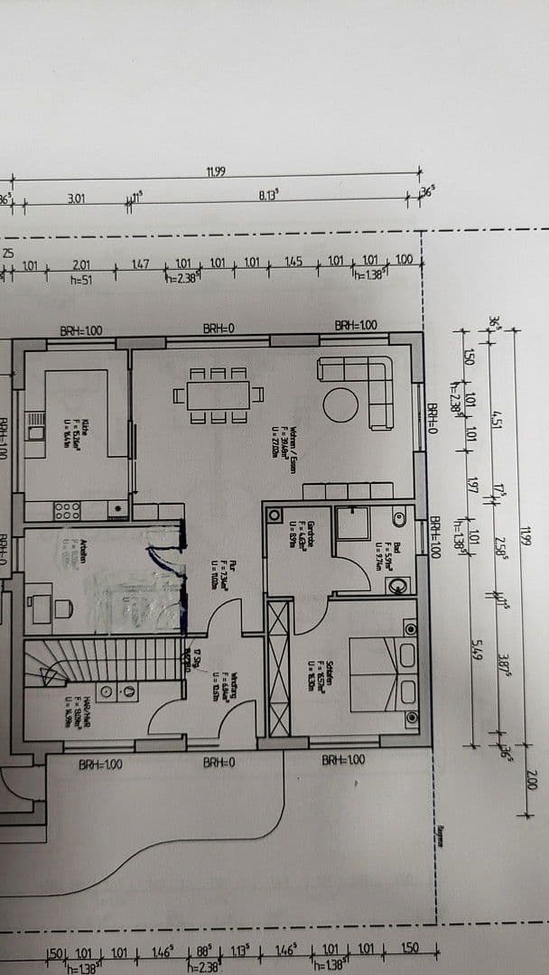 3 bedroom flat to rent, 126 m², Hummelskuppe, Petersberg, Hesse 3 bedroom flat to rent, 126 m², Hummelskuppe, Petersberg, Hesse