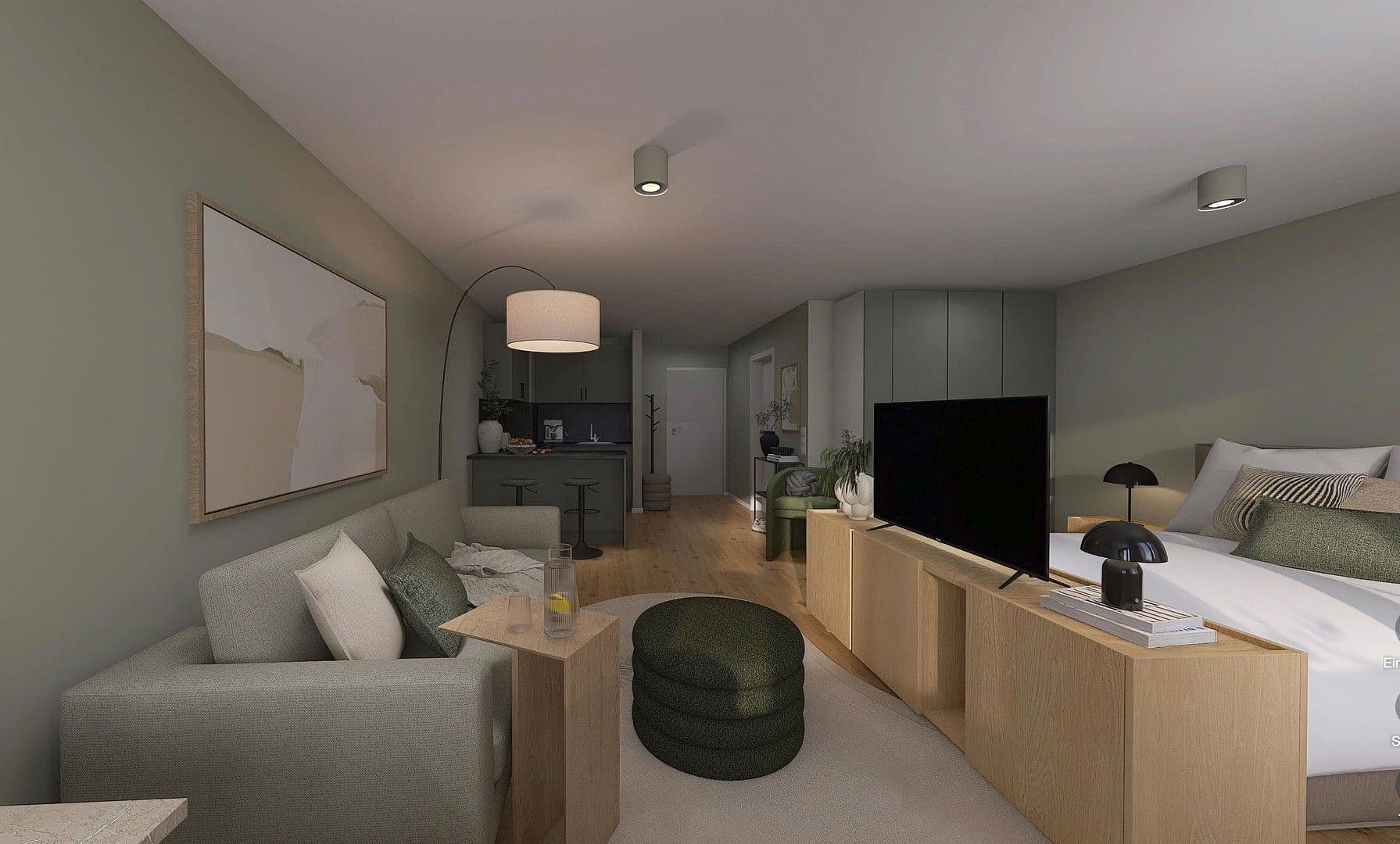 Studio flat to rent, 48 m², Herdweg 94G, Stuttgart, Baden-Württemberg Studio flat to rent, 48 m², Herdweg 94G, Stuttgart, Baden-Württemberg