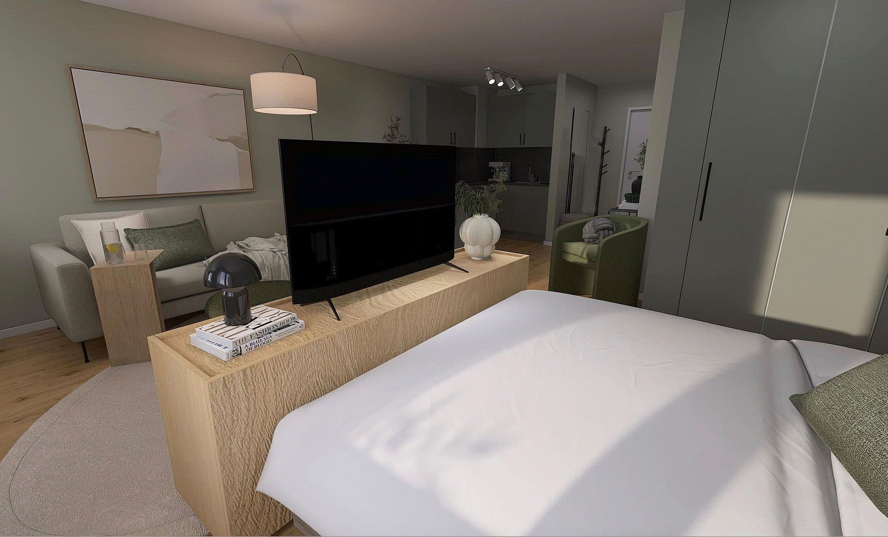 Studio flat to rent, 48 m², Herdweg 94G, Stuttgart, Baden-Württemberg Studio flat to rent, 48 m², Herdweg 94G, Stuttgart, Baden-Württemberg