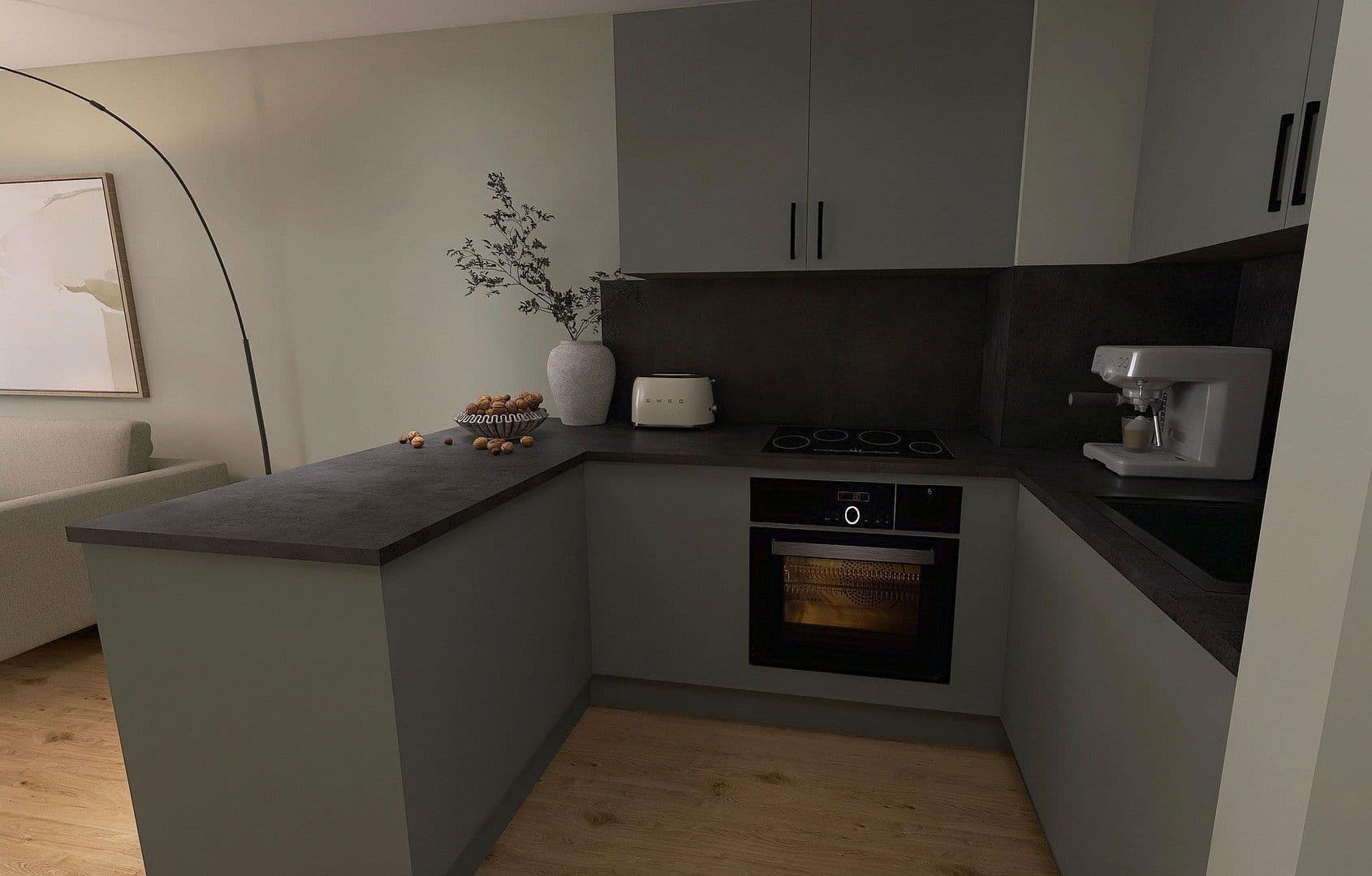 Studio flat to rent, 48 m², Herdweg 94G, Stuttgart, Baden-Württemberg Studio flat to rent, 48 m², Herdweg 94G, Stuttgart, Baden-Württemberg