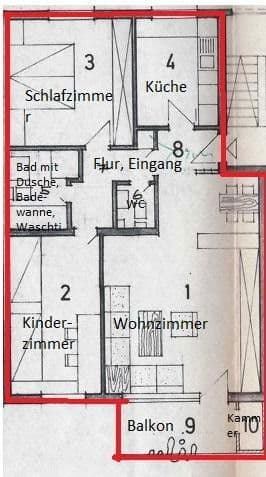 2 bedroom with open-plan kitchen flat to rent, 80 m², Bochumer Str. 72 a, Hattingen, North Rhine-Westphalia 2 bedroom with open-plan kitchen flat to rent, 80 m², Bochumer Str. 72 a, Hattingen, North Rhine-Westphalia