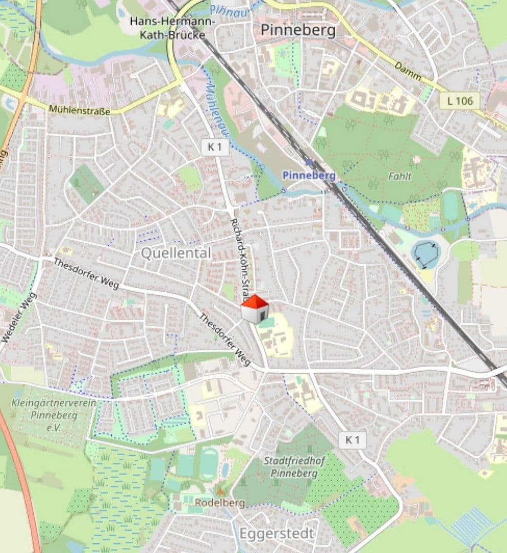 2 bedroom flat to rent, 57 m², Grosser Reitweg 2, Pinneberg, Schleswig-Holstein 2 bedroom flat to rent, 57 m², Grosser Reitweg 2, Pinneberg, Schleswig-Holstein