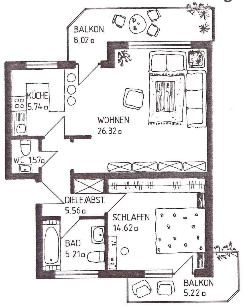 2 bedroom flat for sale, 62 m², Konrad-Adenauer-Ring 12, Rüsselsheim am Main, Hesse 2 bedroom flat for sale, 62 m², Konrad-Adenauer-Ring 12, Rüsselsheim am Main, Hesse