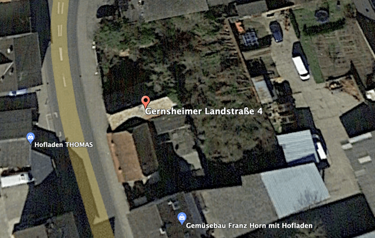 plot for sale, 900 m², Gernsheimer Landstr 4, Groß-Gerau, Hesse plot for sale, 900 m², Gernsheimer Landstr 4, Groß-Gerau, Hesse