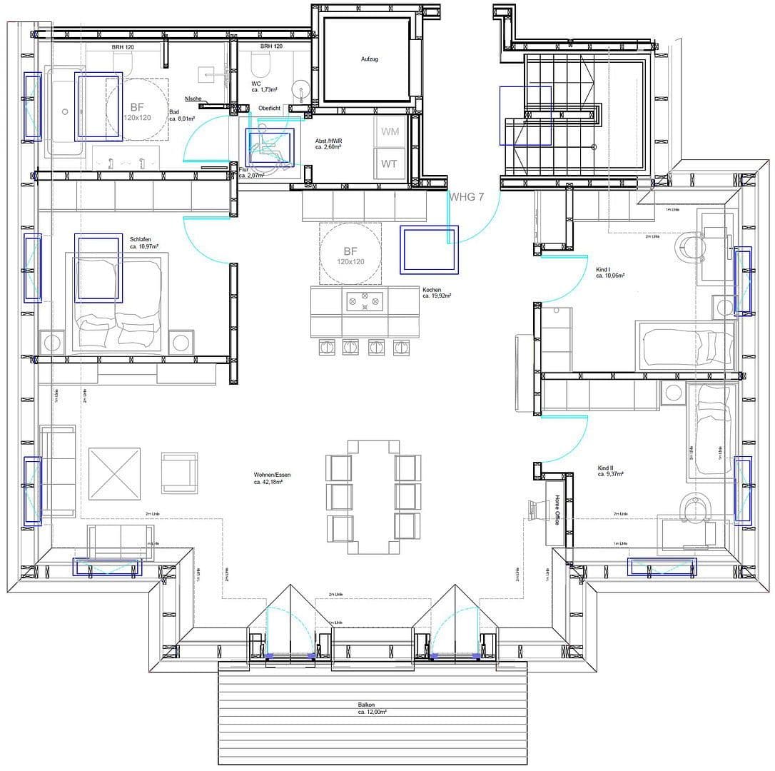 4 bedroom flat to rent, 112 m², Karwinskistr., 61, München, Bavaria 4 bedroom flat to rent, 112 m², Karwinskistr., 61, München, Bavaria