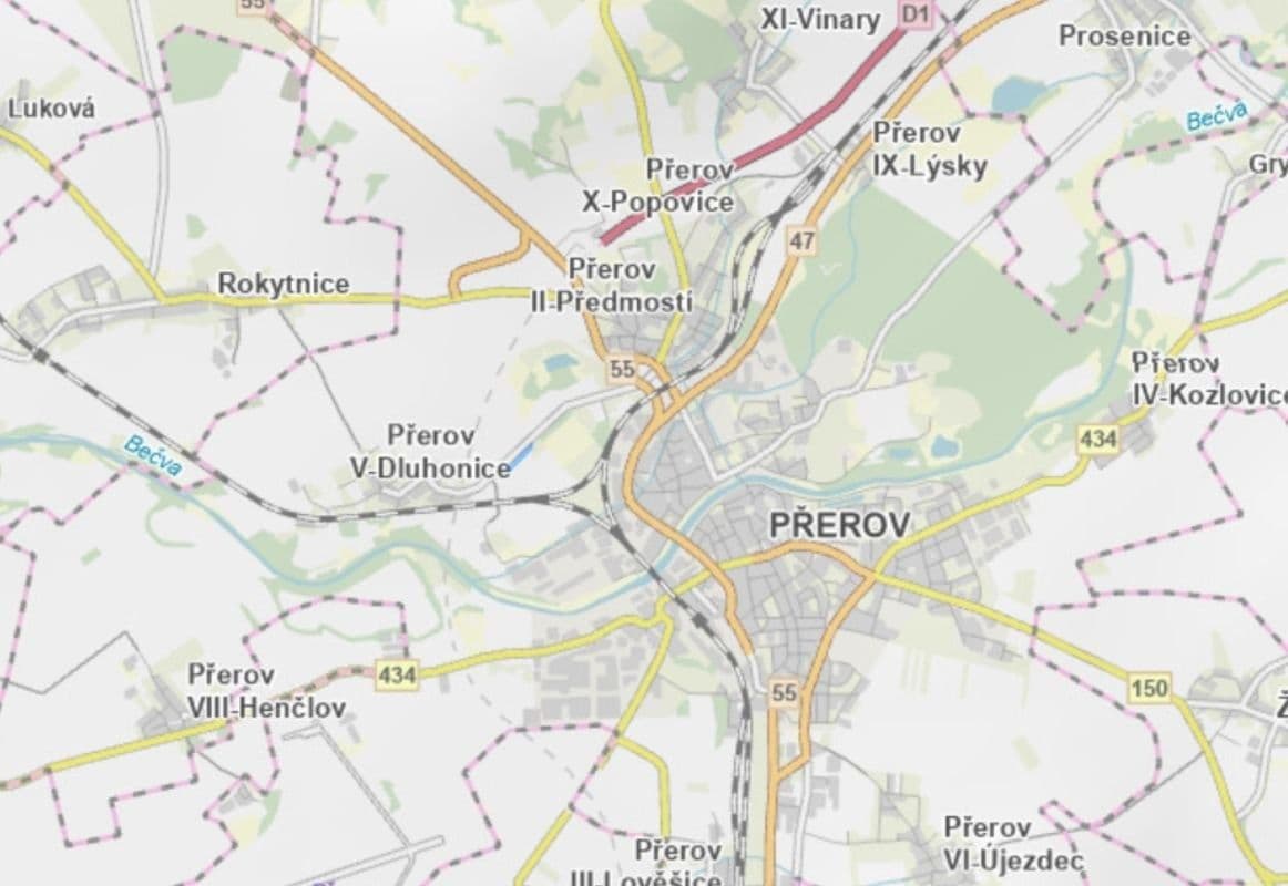 plot for sale, 2,090 m², Přerov, Olomoucký Region plot for sale, 2,090 m², Přerov, Olomoucký Region