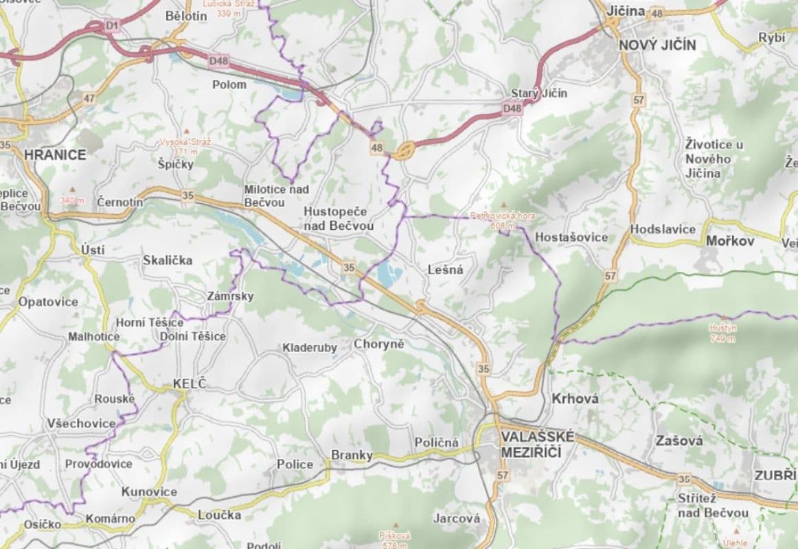 plot for sale, 2,888 m², Hustopeče nad Bečvou, Olomoucký Region plot for sale, 2,888 m², Hustopeče nad Bečvou, Olomoucký Region