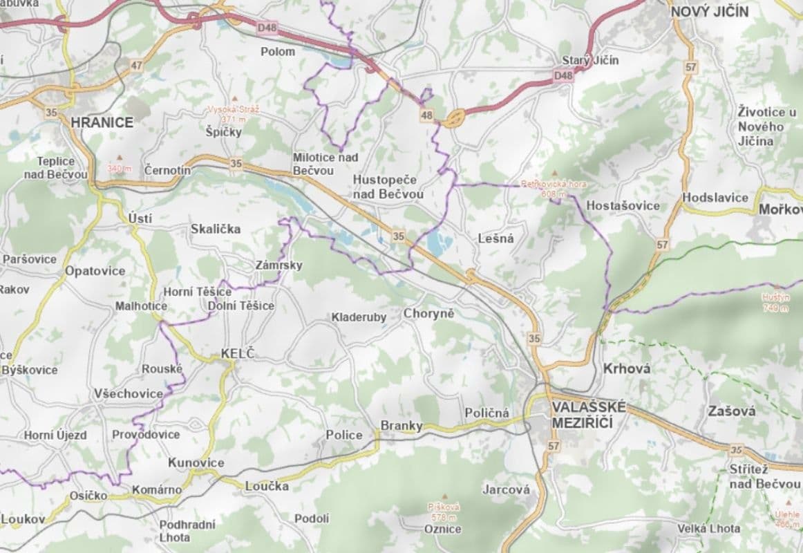 plot for sale, 7,095 m², Hustopeče nad Bečvou, Olomoucký Region plot for sale, 7,095 m², Hustopeče nad Bečvou, Olomoucký Region