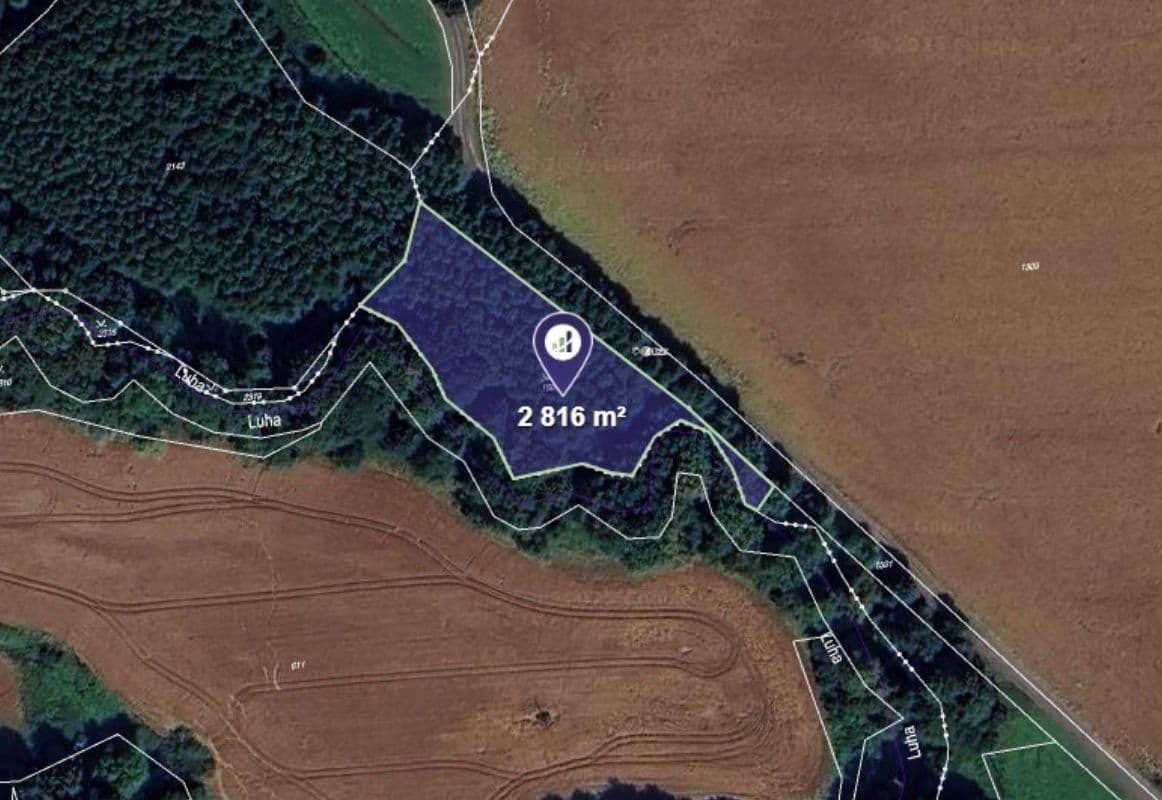 plot for sale, 2,816 m², Polom, Olomoucký Region plot for sale, 2,816 m², Polom, Olomoucký Region