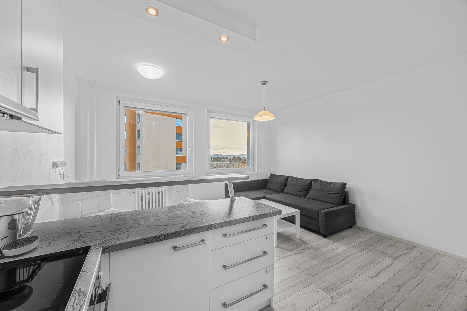 1 bedroom with open-plan kitchen flat to rent, 44 m², Urbánkova, Prague, Prague 1 bedroom with open-plan kitchen flat to rent, 44 m², Urbánkova, Prague, Prague