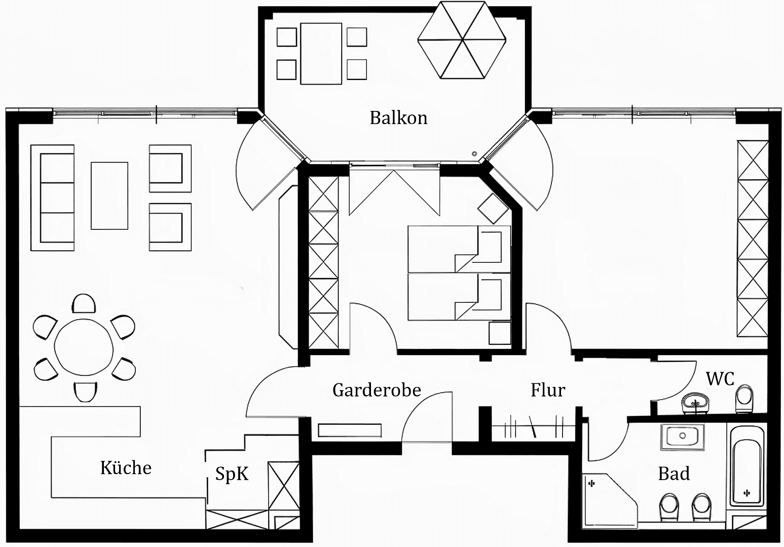 3 bedroom flat to rent, 103 m², Unterbrunnerstr. 8, München, Bavaria 3 bedroom flat to rent, 103 m², Unterbrunnerstr. 8, München, Bavaria