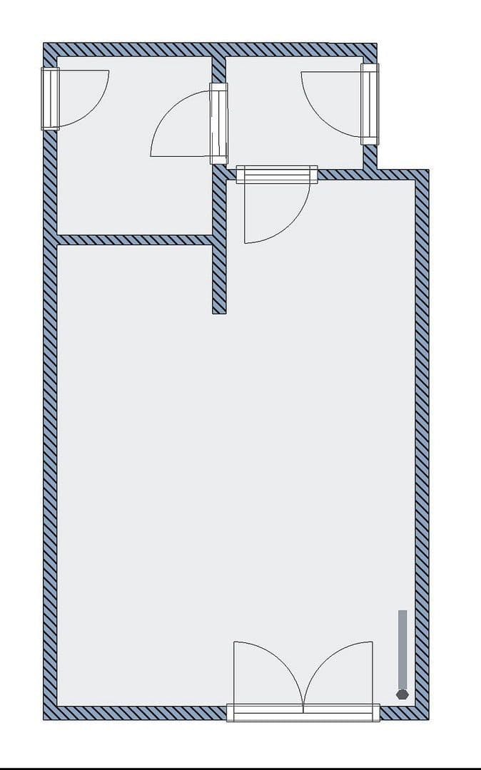 1 bedroom flat to rent, 30 m², Marconistraße 10, Augsburg, Bavaria 1 bedroom flat to rent, 30 m², Marconistraße 10, Augsburg, Bavaria