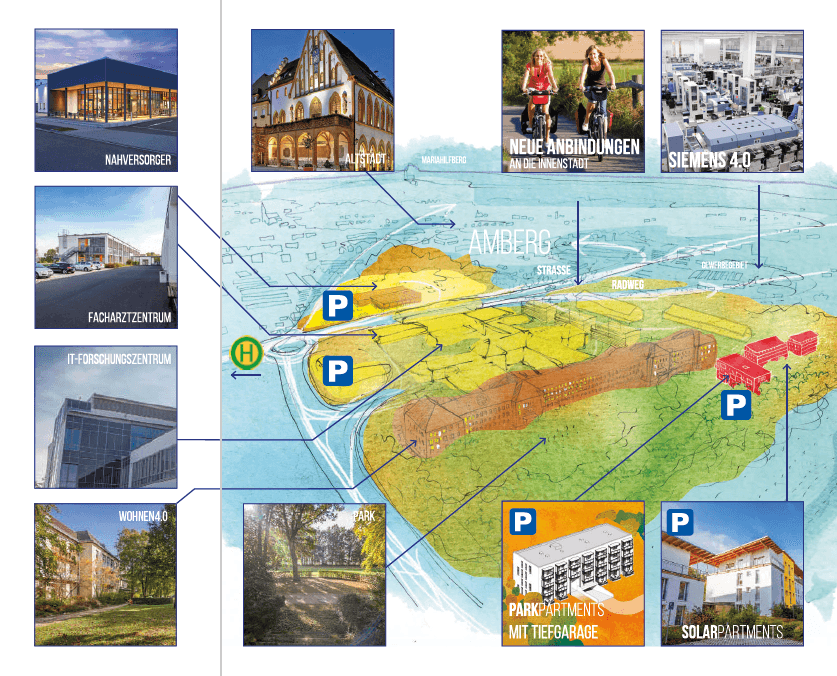 1 bedroom flat to rent, 31 m², Mildred-Scheel-Str. 12a, Amberg, Bavaria 1 bedroom flat to rent, 31 m², Mildred-Scheel-Str. 12a, Amberg, Bavaria