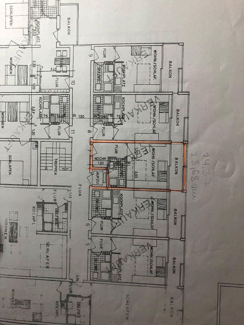 1 bedroom flat to rent, 22 m², Augburg, Bavaria 1 bedroom flat to rent, 22 m², Augburg, Bavaria