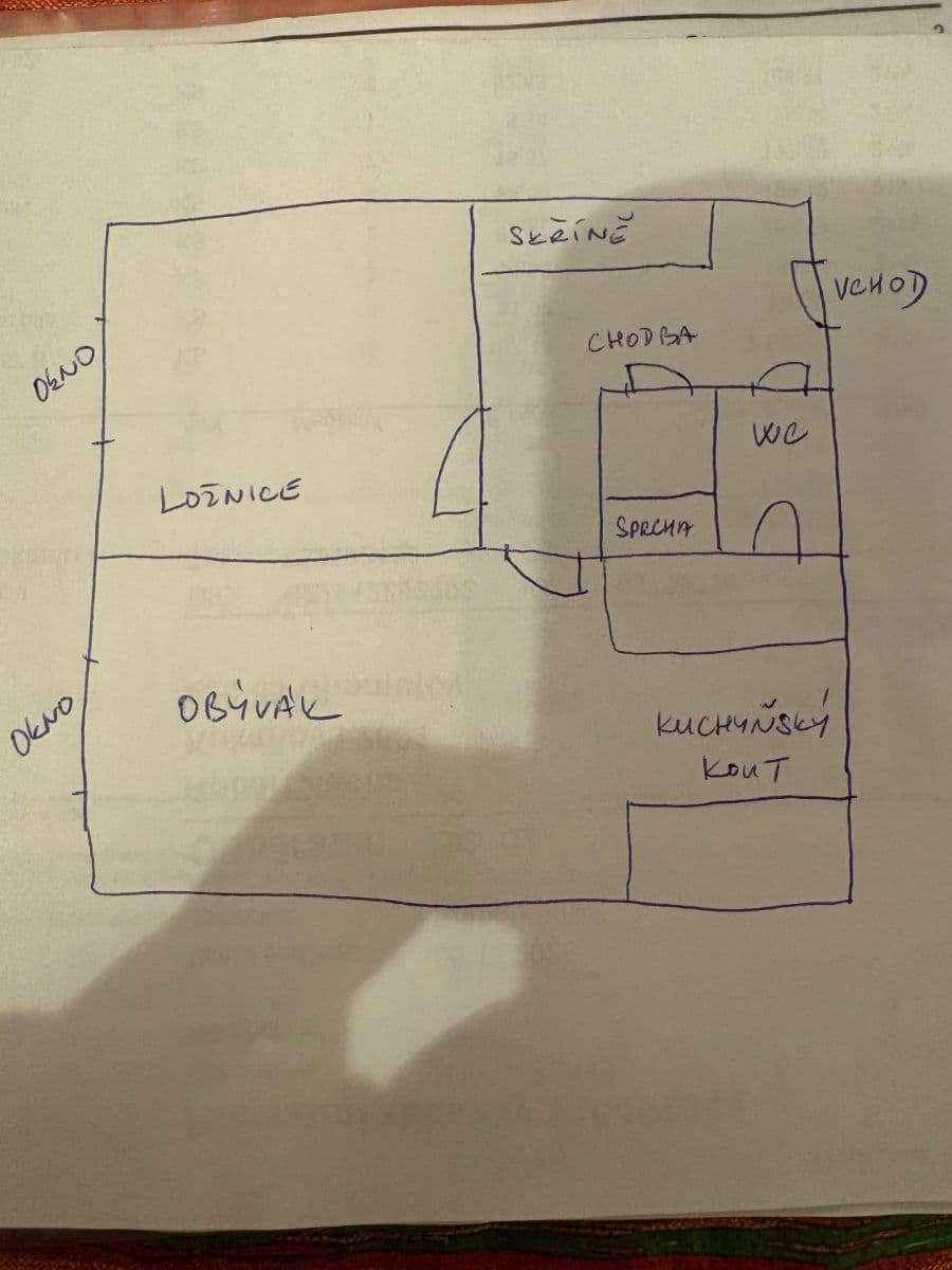 1 bedroom with open-plan kitchen flat to rent, 54 m², Krausova, Prague, Prague 1 bedroom with open-plan kitchen flat to rent, 54 m², Krausova, Prague, Prague