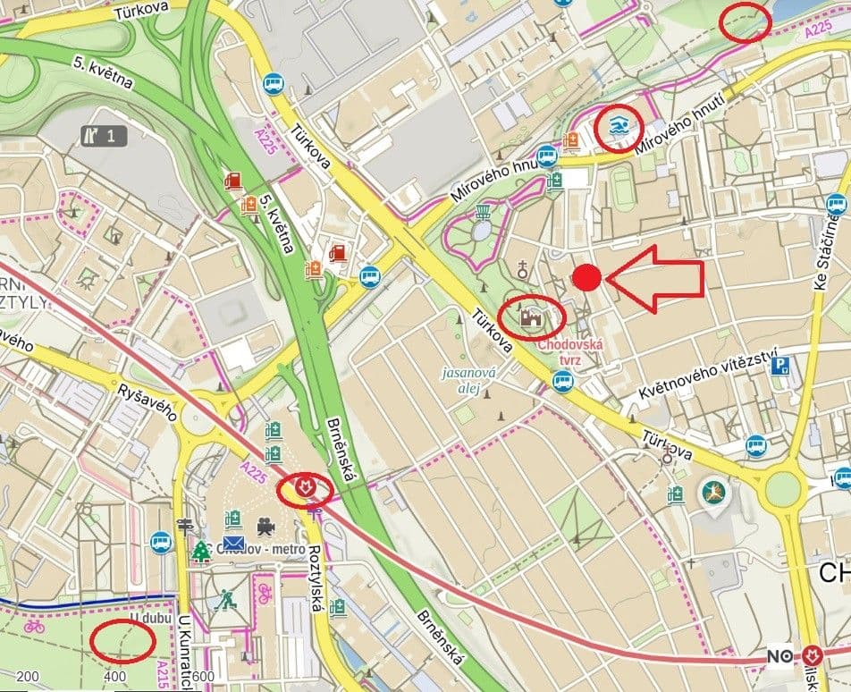 3 bedroom flat for sale, 76 m², Benkova, Prague, Prague 3 bedroom flat for sale, 76 m², Benkova, Prague, Prague