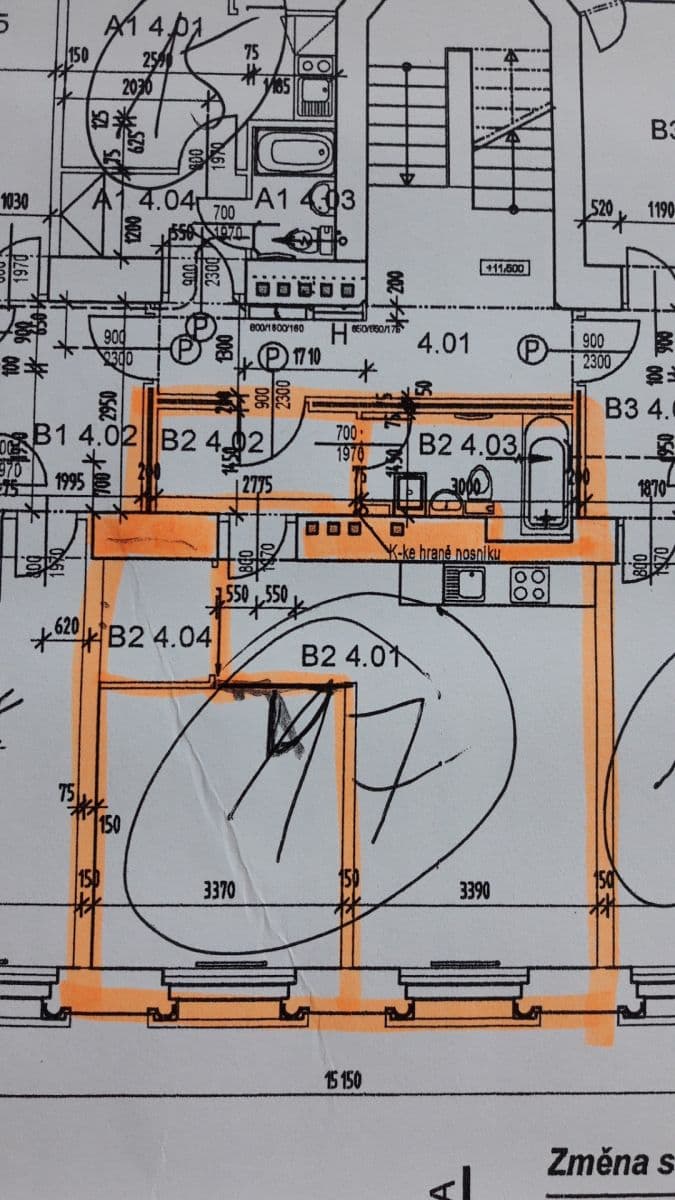1 bedroom with open-plan kitchen flat to rent, 55 m², Čestmírova, Prague, Prague 1 bedroom with open-plan kitchen flat to rent, 55 m², Čestmírova, Prague, Prague
