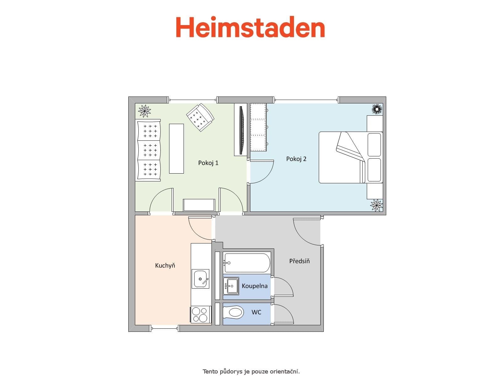 2 bedroom flat to rent, 52 m², Jarošova, Havířov, Moravskoslezský Region 2 bedroom flat to rent, 52 m², Jarošova, Havířov, Moravskoslezský Region