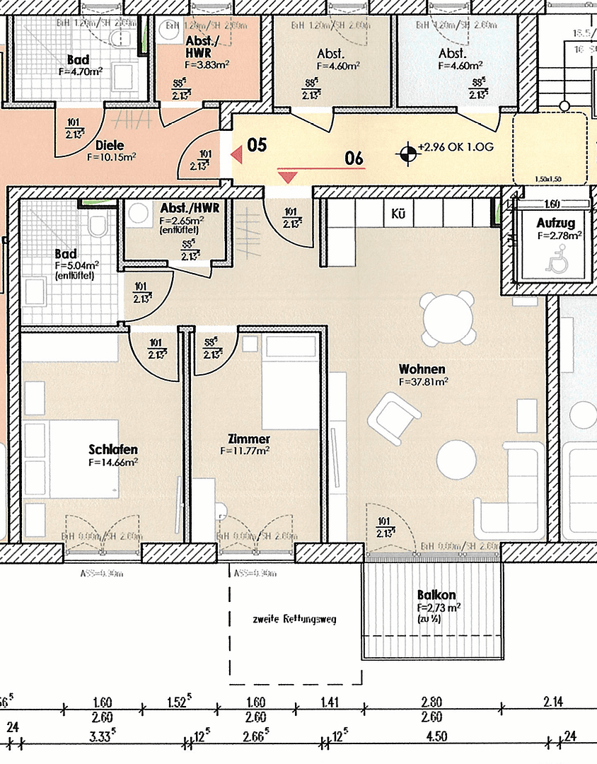 3 bedroom flat to rent, 80 m², Hamburger Allee 51b, Nauen, Brandenburg 3 bedroom flat to rent, 80 m², Hamburger Allee 51b, Nauen, Brandenburg