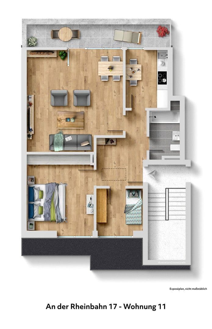 3 bedroom flat for sale, 73 m², An der Rheinbahn 17, Meerbusch, North Rhine-Westphalia 3 bedroom flat for sale, 73 m², An der Rheinbahn 17, Meerbusch, North Rhine-Westphalia