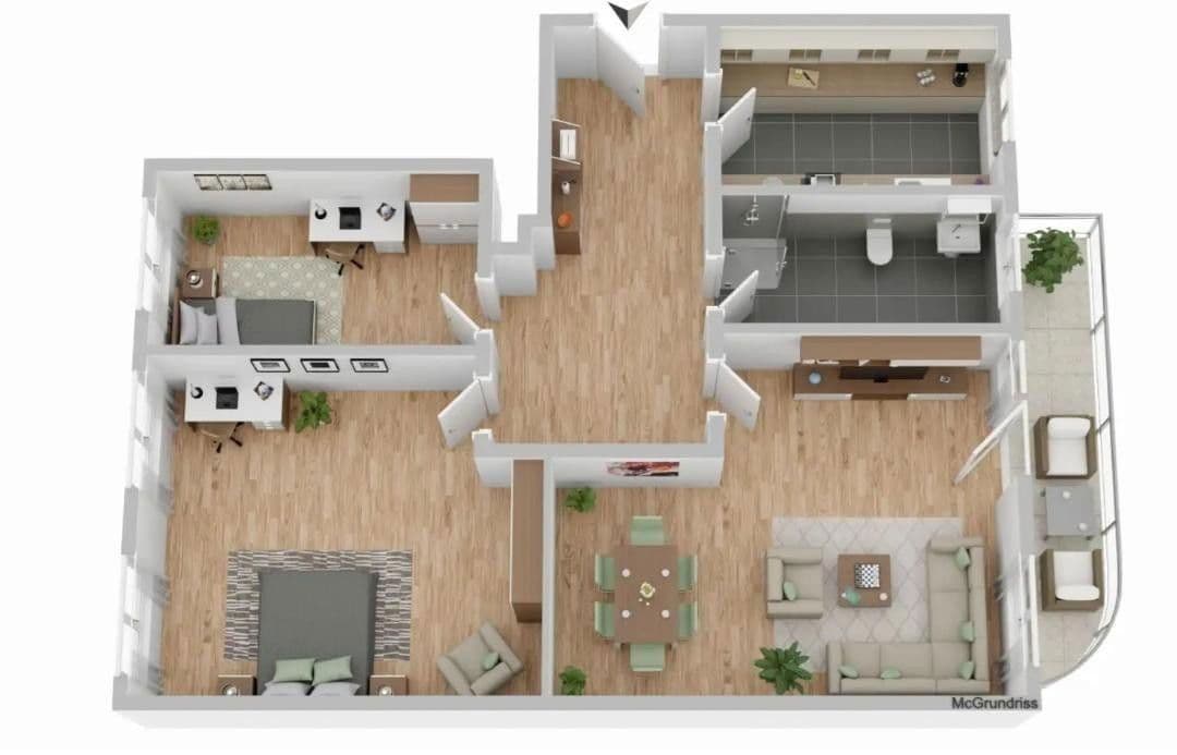 3 bedroom flat to rent, 96 m², Bahnhofsallee13, Hildesheim, Lower Saxony 3 bedroom flat to rent, 96 m², Bahnhofsallee13, Hildesheim, Lower Saxony