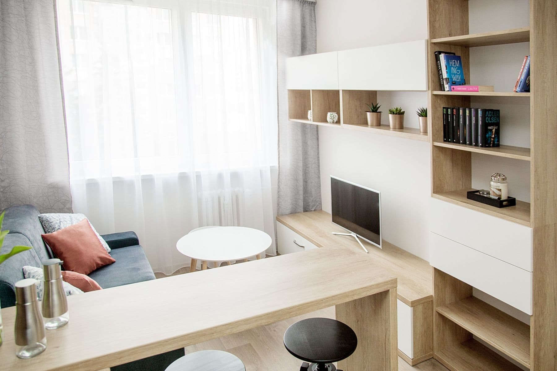 1 bedroom with open-plan kitchen flat to rent, 39 m², Bryksova, Prague, Prague 1 bedroom with open-plan kitchen flat to rent, 39 m², Bryksova, Prague, Prague