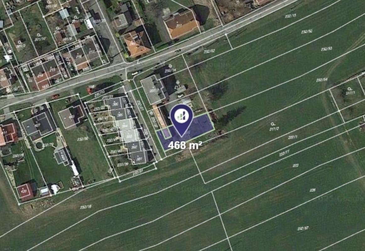 plot for sale, 468 m², Vilémov, Vysočina Region plot for sale, 468 m², Vilémov, Vysočina Region