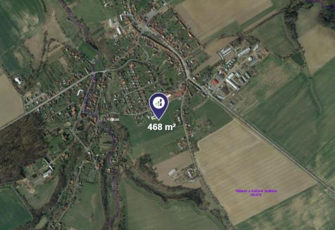 plot for sale, 468 m², Vilémov, Vysočina Region plot for sale, 468 m², Vilémov, Vysočina Region