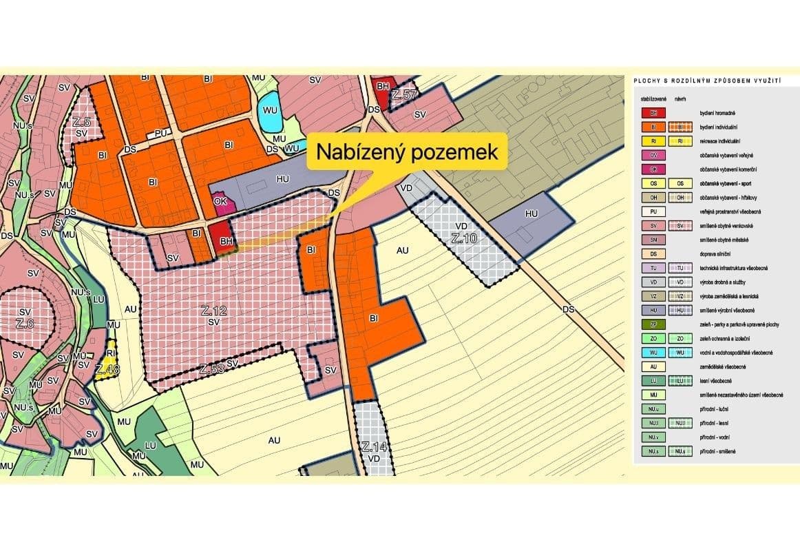 plot for sale, 2,623 m², Vilémov, Vysočina Region plot for sale, 2,623 m², Vilémov, Vysočina Region