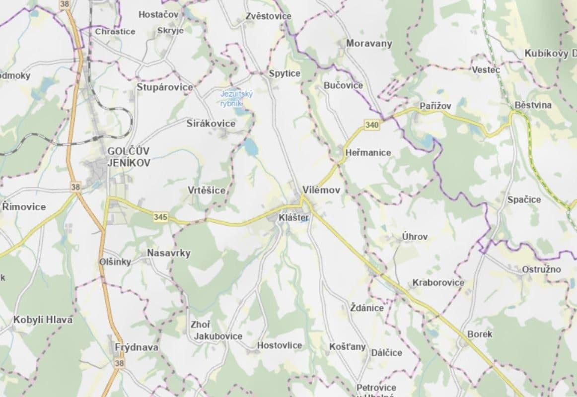 plot for sale, 2,623 m², Vilémov, Vysočina Region plot for sale, 2,623 m², Vilémov, Vysočina Region