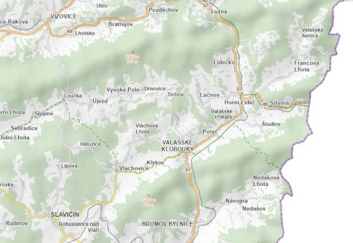 plot for sale, 12,017 m², Valašské Klobouky, Zlínský Region plot for sale, 12,017 m², Valašské Klobouky, Zlínský Region