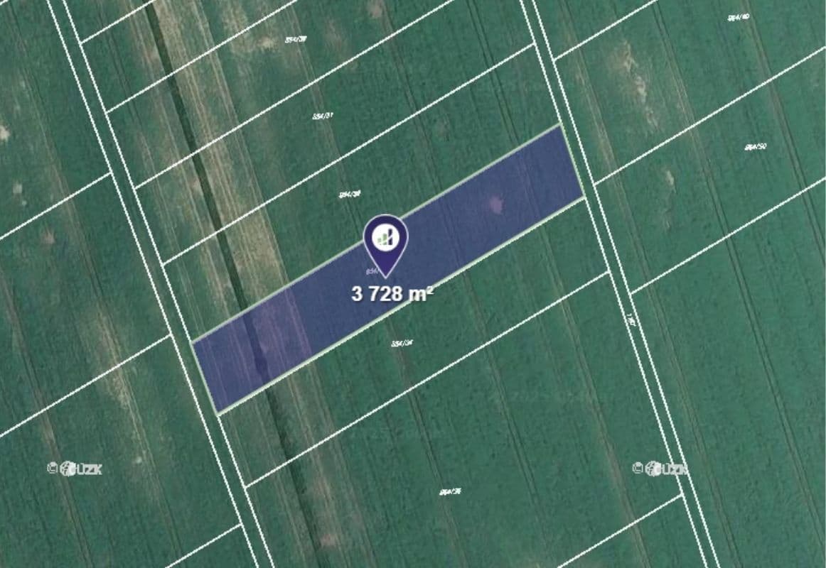 plot for sale, 3,728 m², Majetín, Olomoucký Region plot for sale, 3,728 m², Majetín, Olomoucký Region